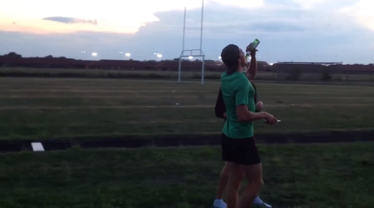 Beer mile record Canadian man takes 8 seconds off mark Sports