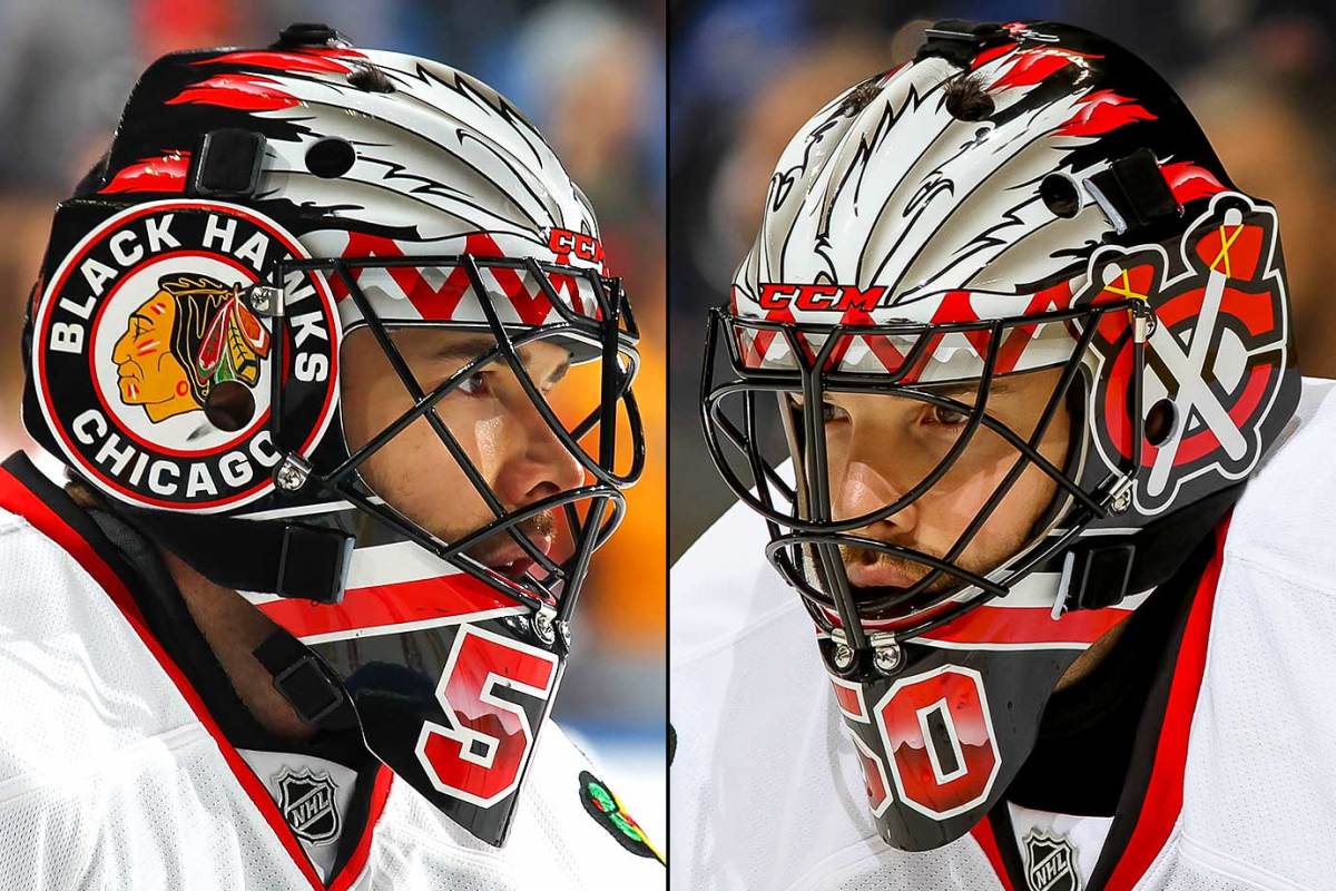 NHL Chicago Blackhawks Goalies by Masks Quiz - By alain75