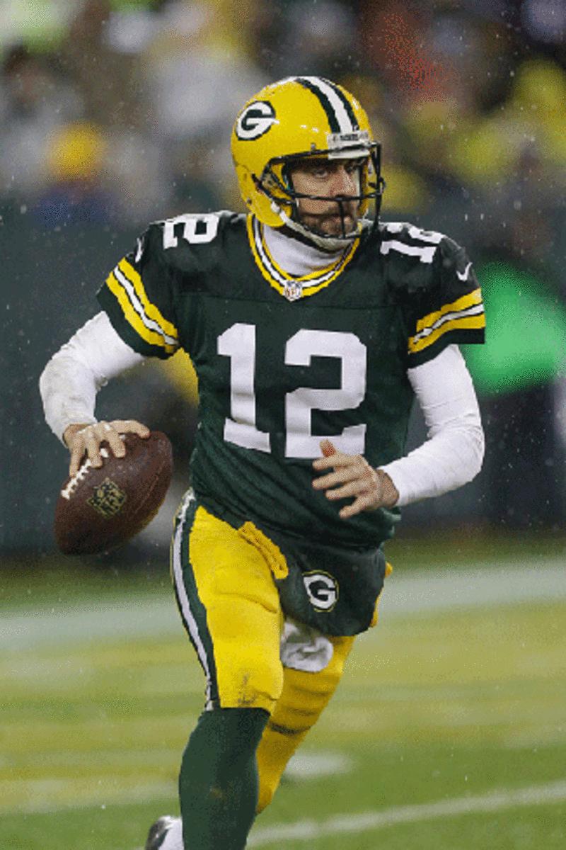 Though Rodgers and Green Bay lost the game, the three generations of Miller men enjoyed the night with their three favorite quarterbacks.