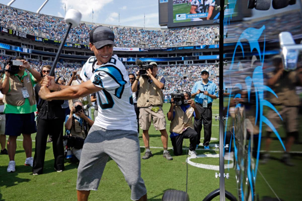 stephen curry panthers jersey