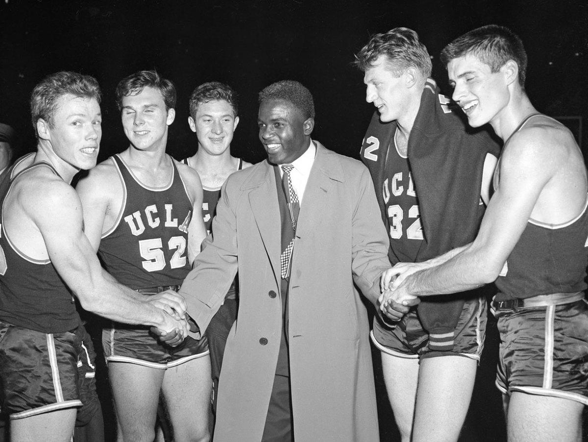 UCLA honors Jackie Robinson Day with throwback jerseys