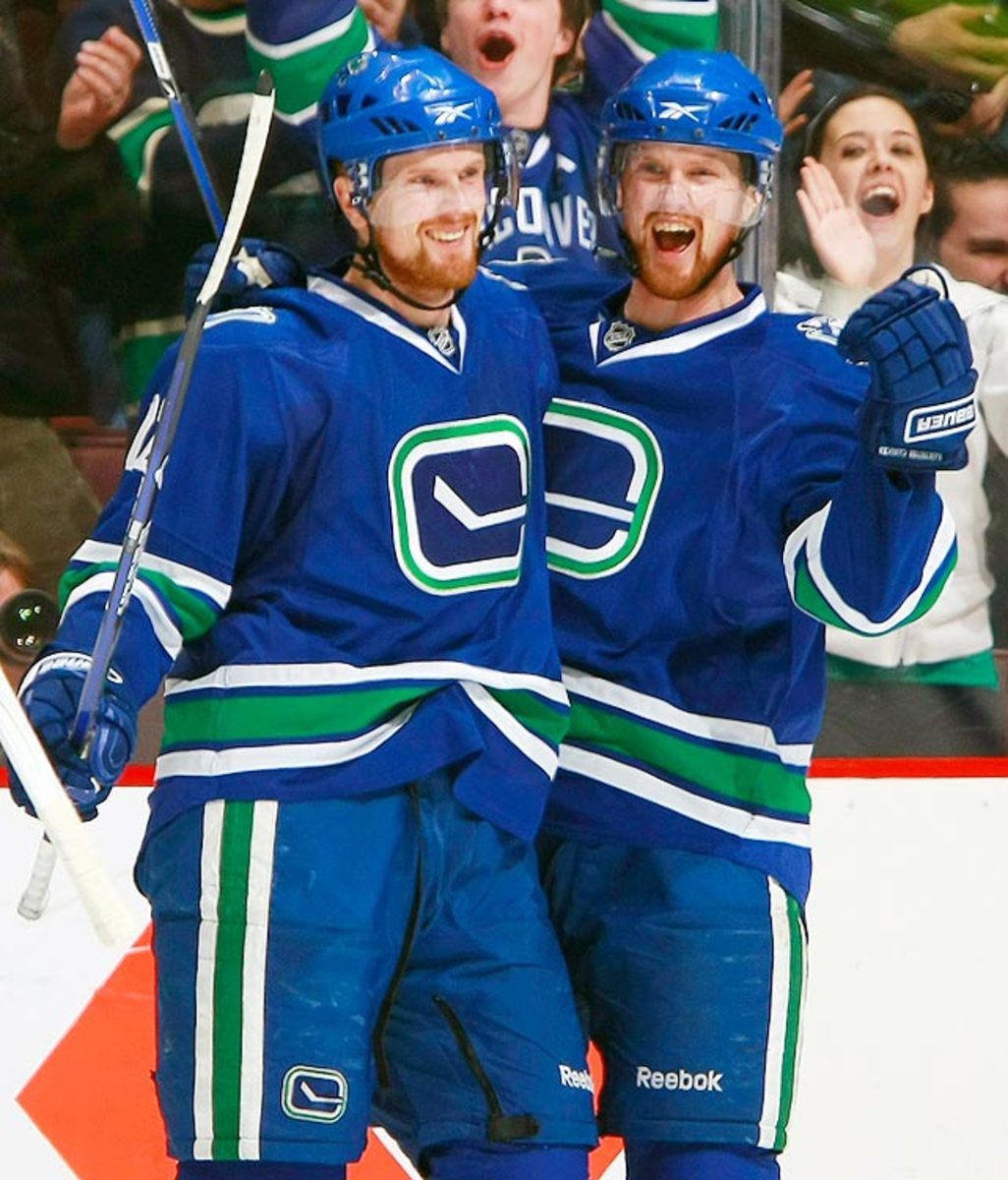 Daniel and Henrik Sedin