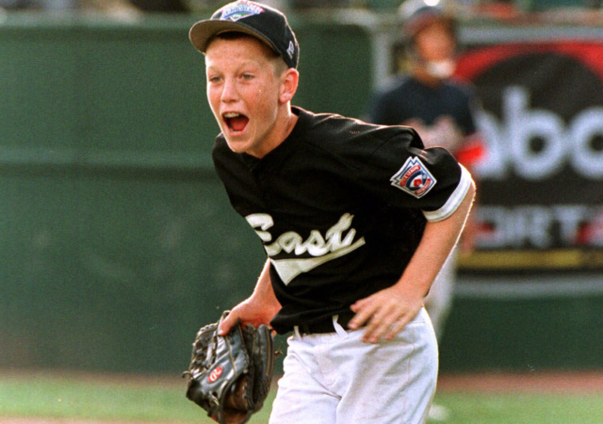Todd Frazier was a hero on the mound and at the plate for Toms River in the 1998 Little League World Series.
