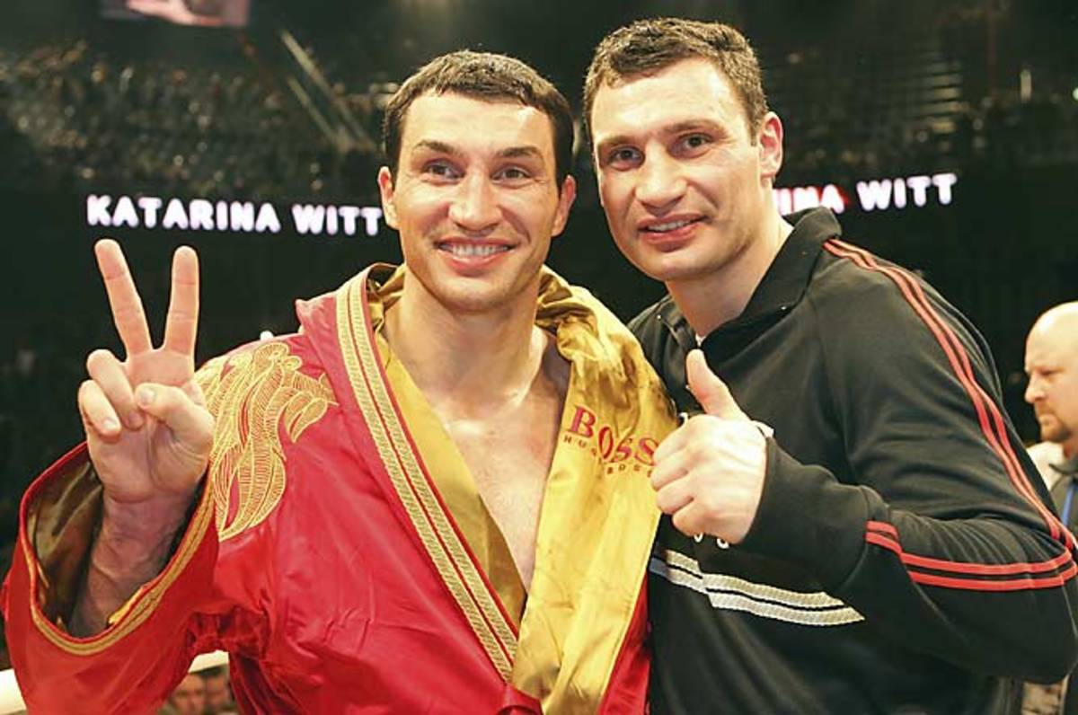 Wladimir and Vitali Klitschko