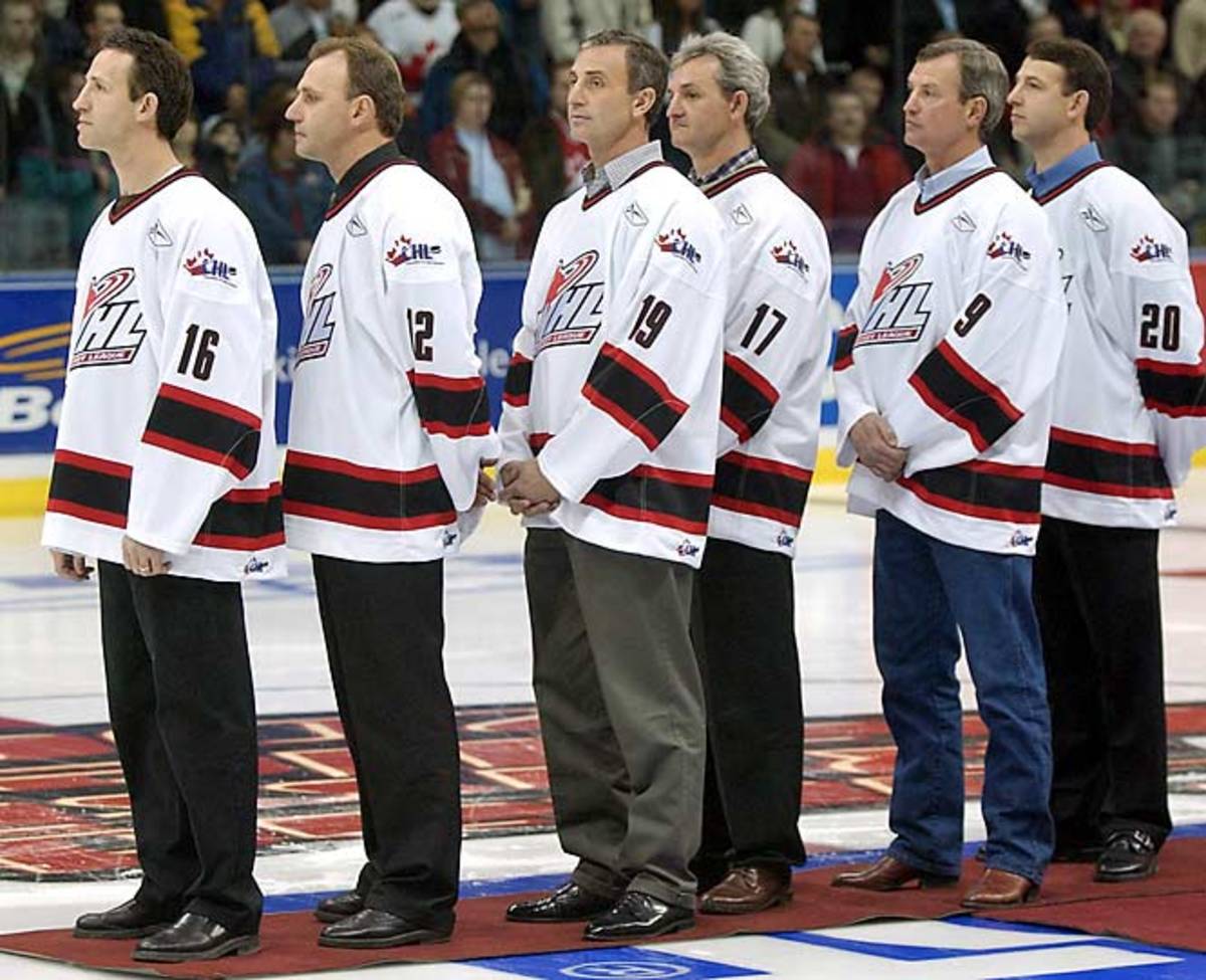 Ron, Brent, Duane, Darryl, Brian and Rich Sutter