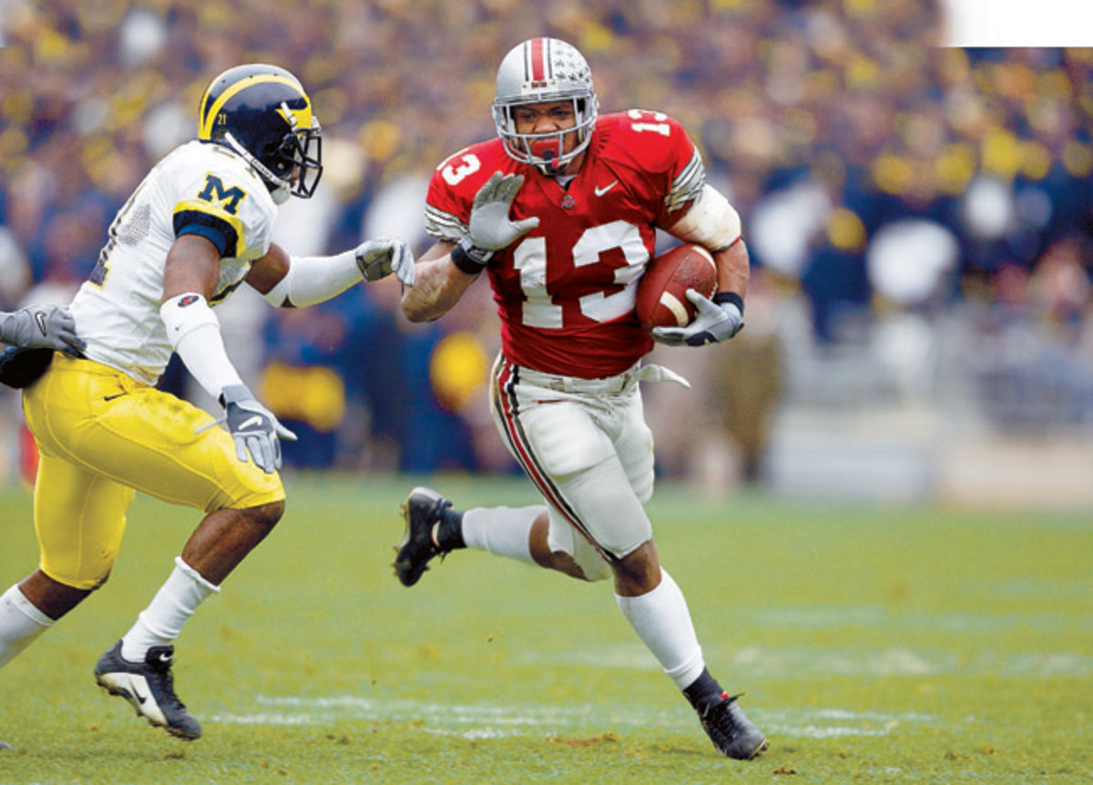 Maurice Clarett, a man among boys while starring at Ohio State, briefly overturned the NFL's minimum age requirement in 2004.