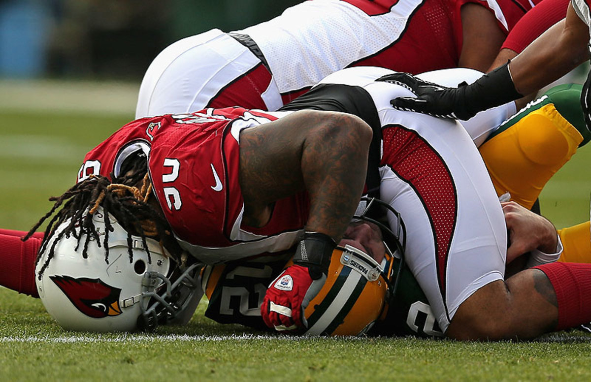 Darnell Dockett hasn't played in a regular-season game since 2013 after a torn ACL caused him to miss all of 2014. (Jonathan Daniel/Getty Images)