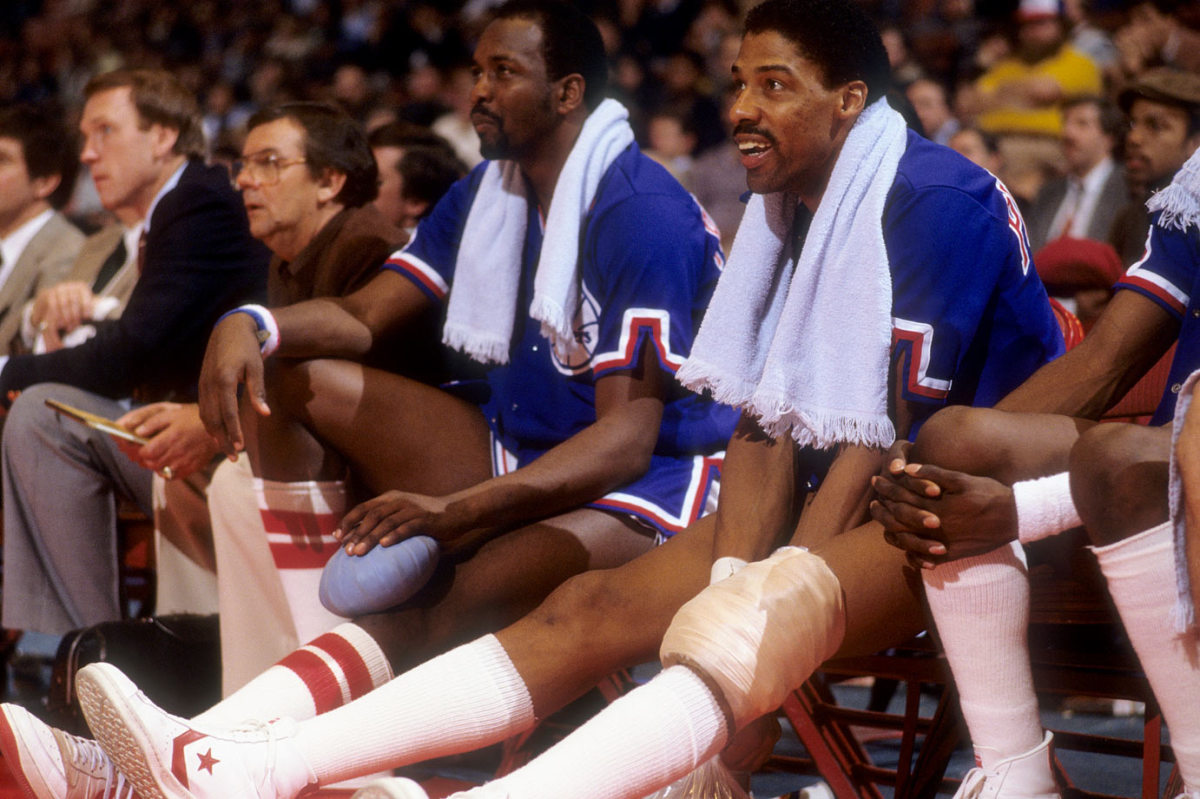 NBA TV - 1986- Charles Barkley, Julius Erving, and Maurice Cheeks