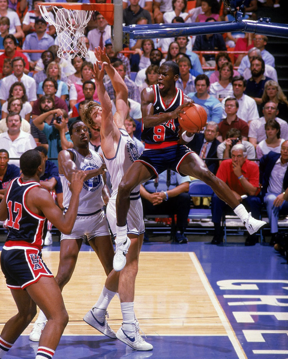 On This Day 32 Years Ago Michael Jordan did a Nasty Facial Dunk on Pat