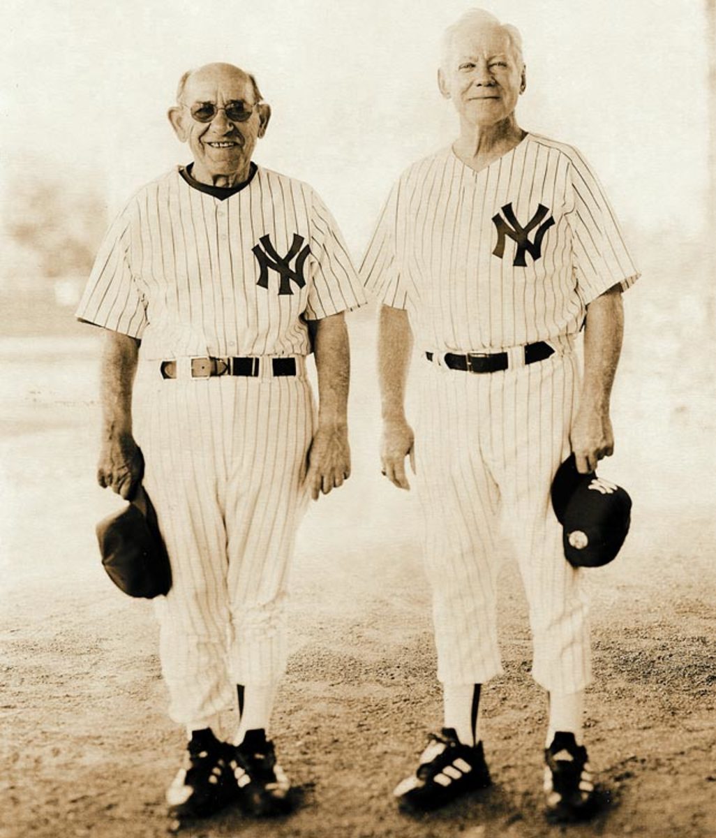 Yogi Berra and Whitey Ford