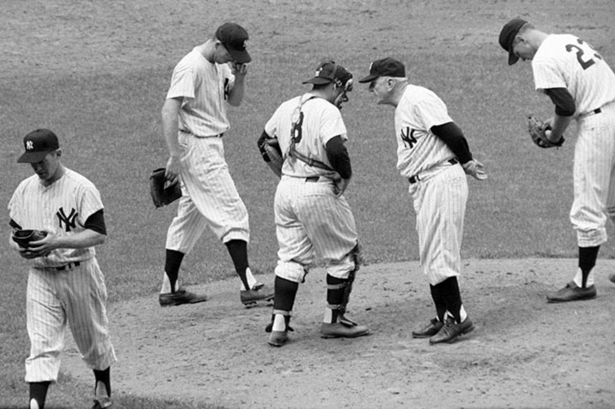 Yogi Berra and Casey Stengel