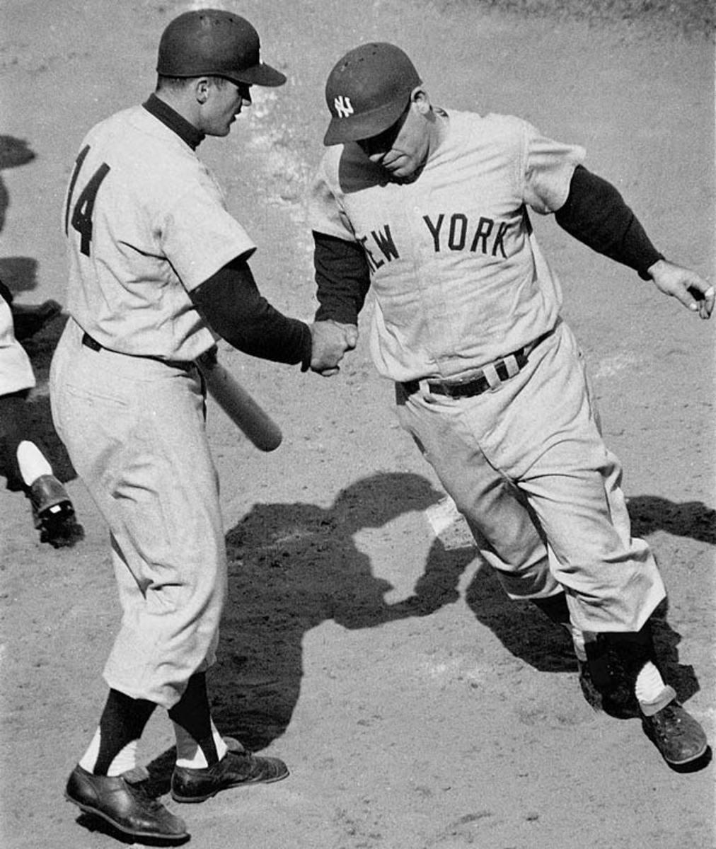 Yogi Berra and Bill Skowron