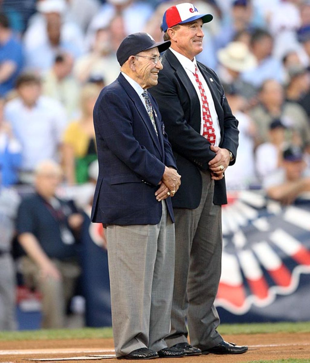 Yogi Berra and Gary Carter