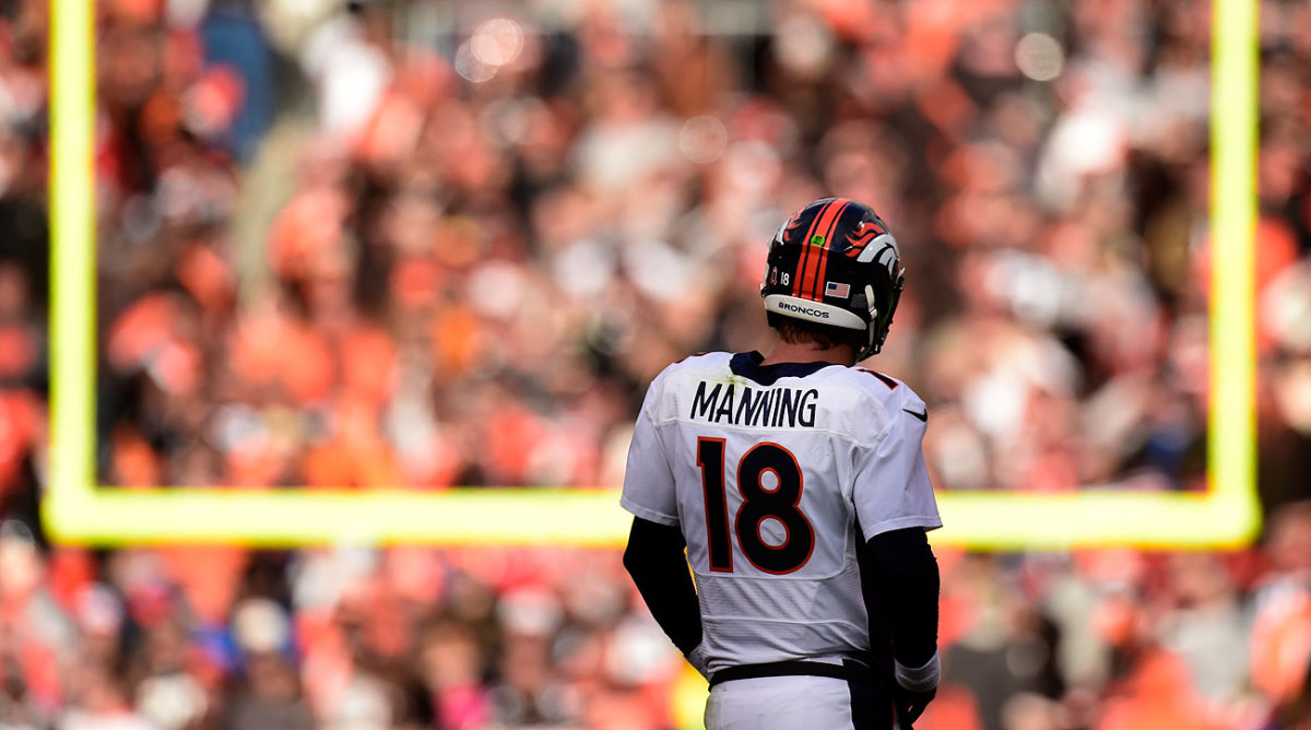 Peyton Manning is on pace to throw 26 interceptions, which would be the most for him since his rookie season in 1998.