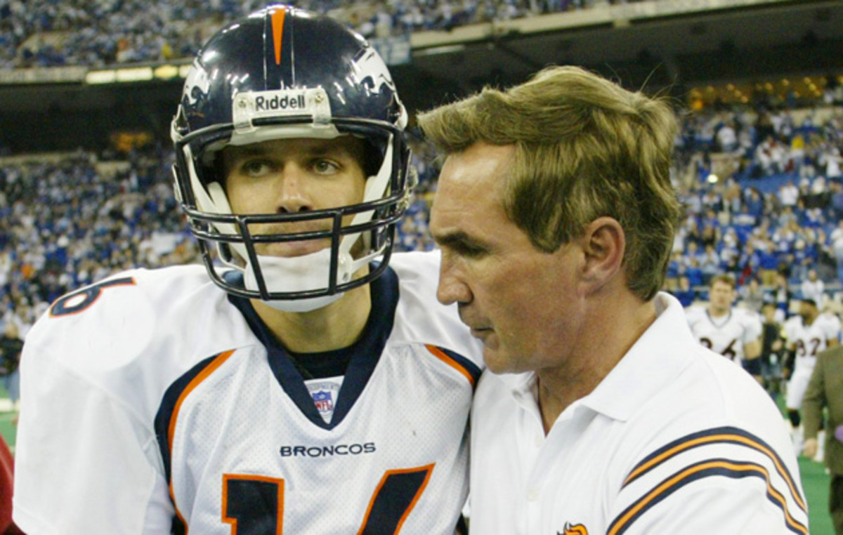Mike Shanahan and Jake Plummer had a fraught relationship.