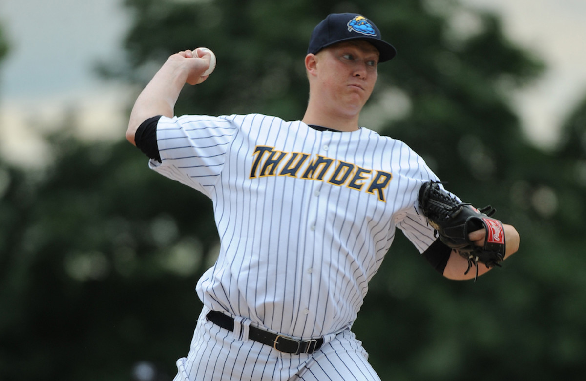 New Trenton Thunder bat dog training hard Sports Illustrated