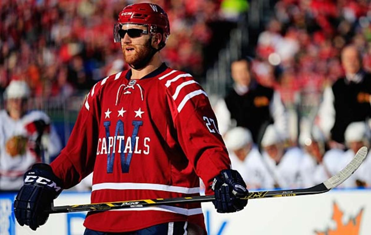 Washington's Karl Alzner looking cool in shades.