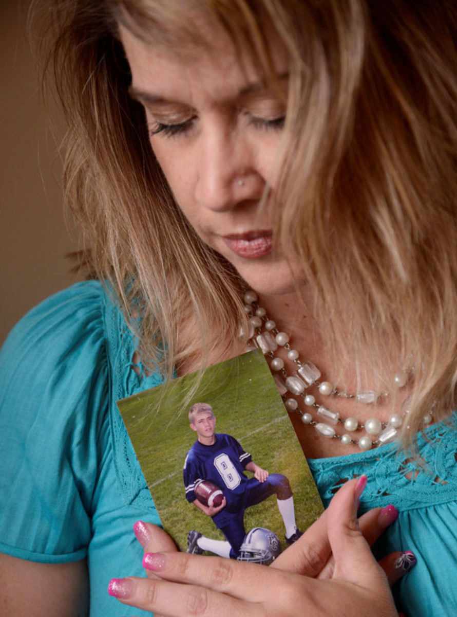 By the time of Weiss' fatal overdose at 18, he was a shadow of the boy in the photo held by his mom, Jennifer.