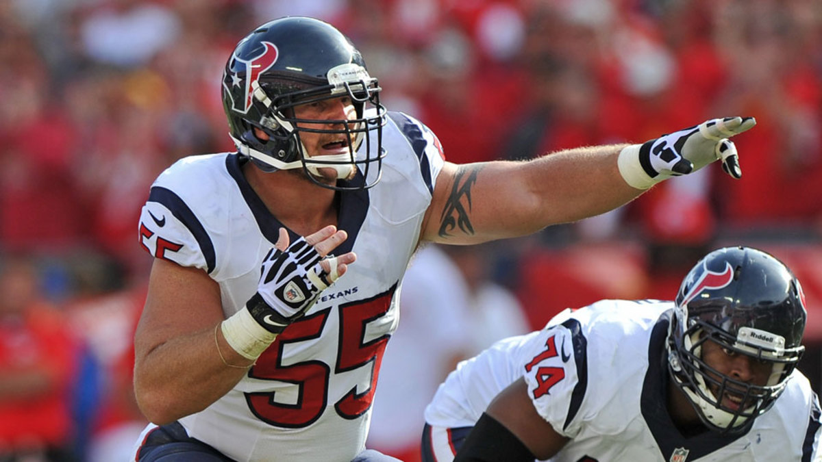 Houston Texans release veteran center Chris Myers - Sports Illustrated