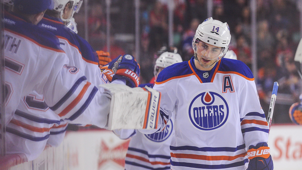 Oilers forward Jordan Eberle scores highlightreel goal vs. Sharks