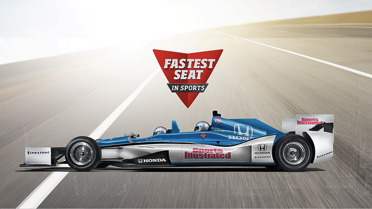 Fastest Seat in Sports Riding in Indy 500 winner Mario Andretti's