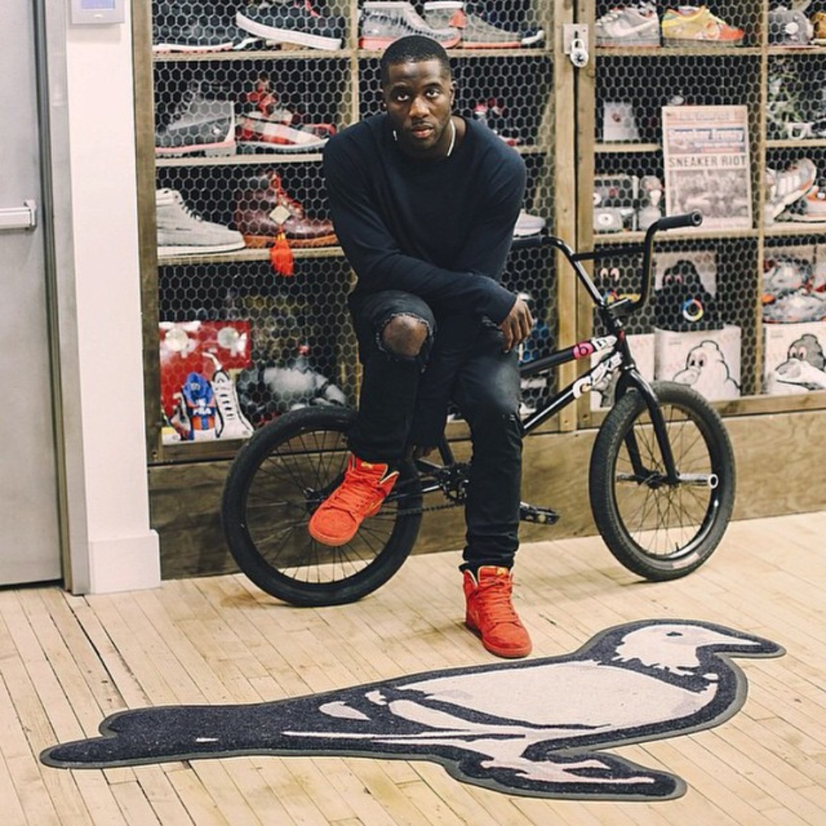 Nigel Sylvester Rides From BMX to a Modeling Career