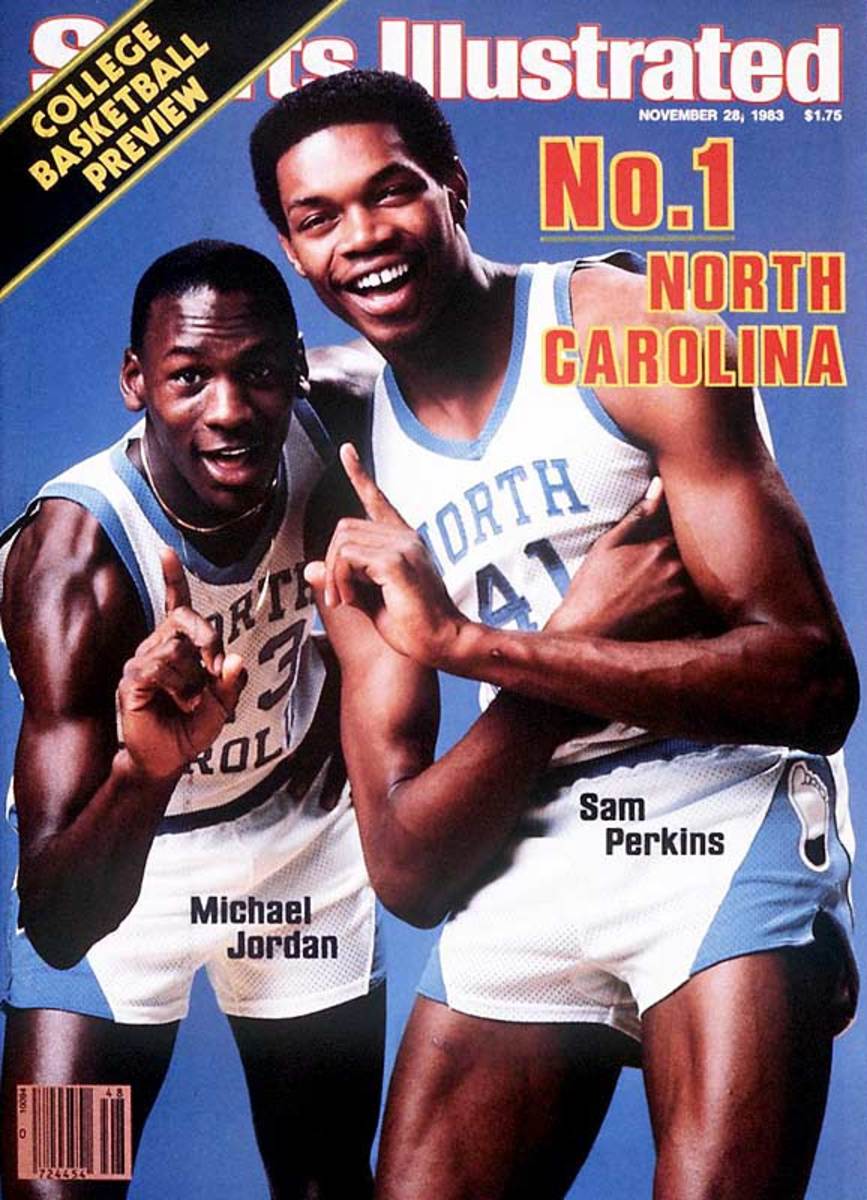 Michael Jordan and Sam Perkins