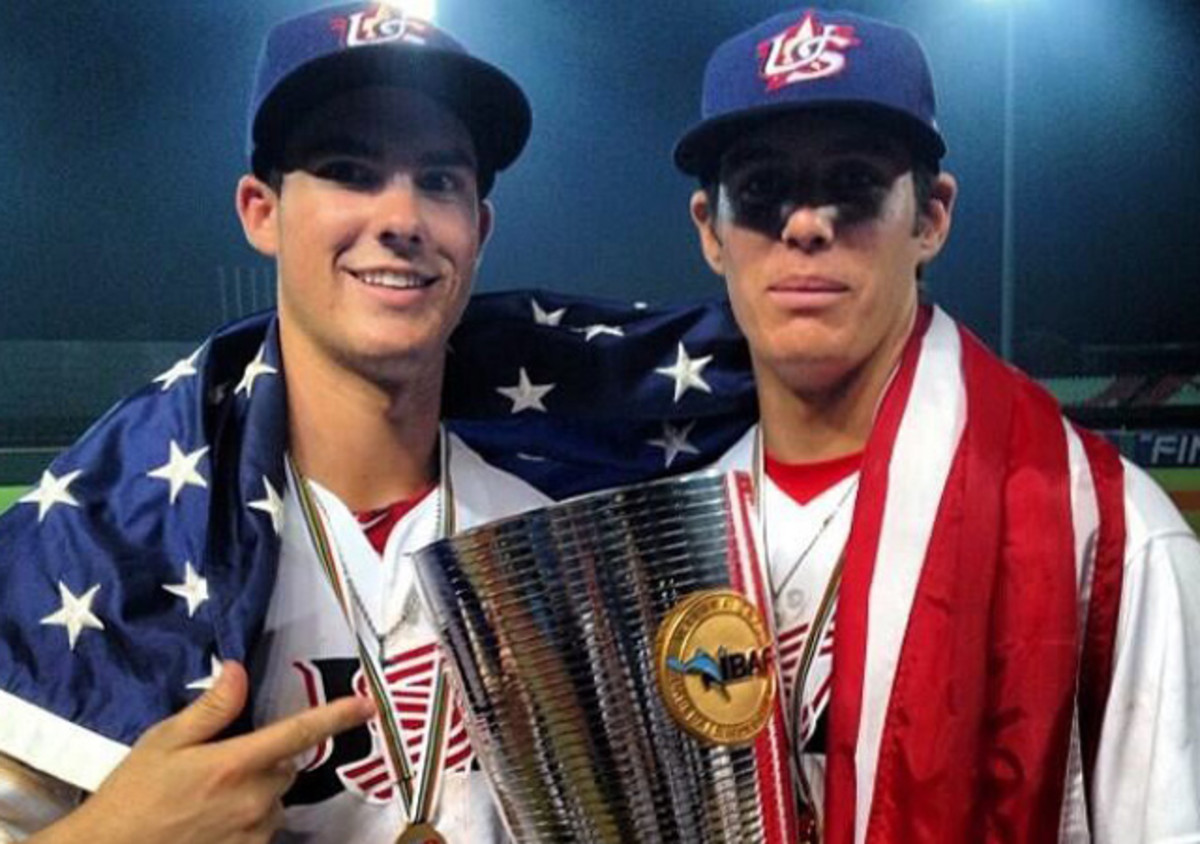 Jacob Nix (left) and Brady Aiken were both drafted by the Astros in 2014.