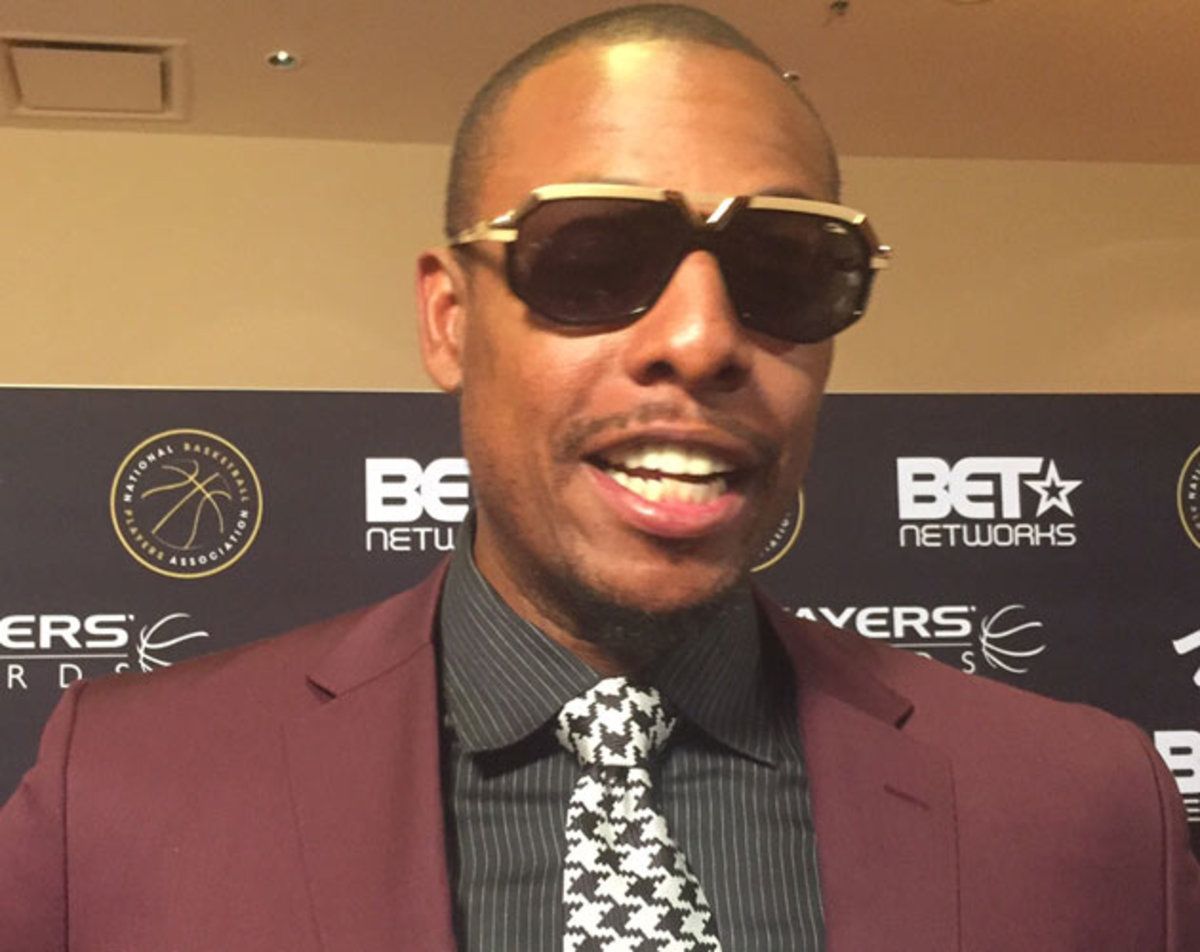 Paul Pierce was one of the biggest NBA names on the red carpet.