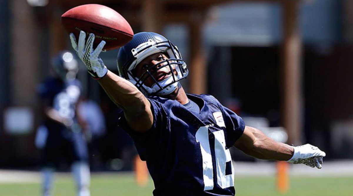 The Seahawks hope Tyler Lockett will be an impact player immediately, both as a returner and as a wide receiver. (Elaine Thompson/AP)