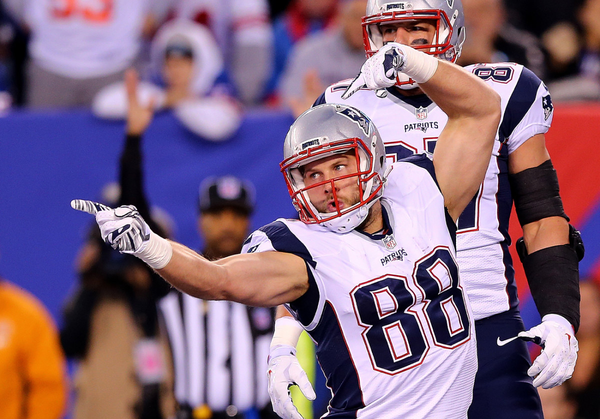 Gronk’s injury promotes Chandler from merely a useful piece, but he has to convert more of his target opportunities.