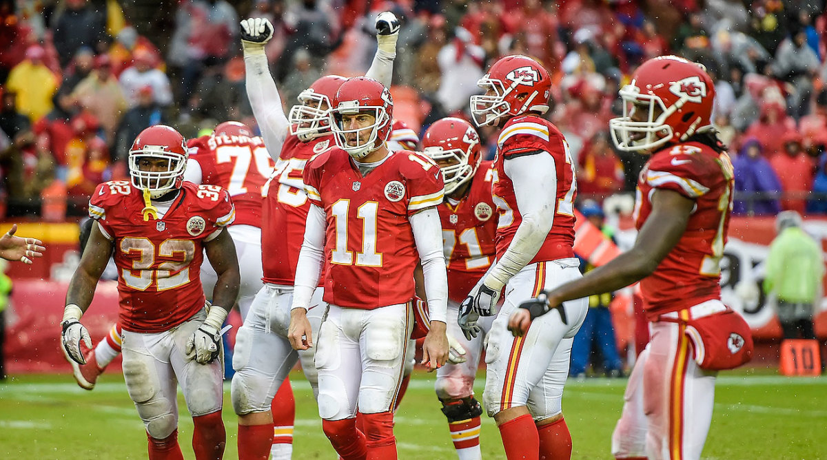 The Chiefs do not play a team with a winning record the rest of the season.