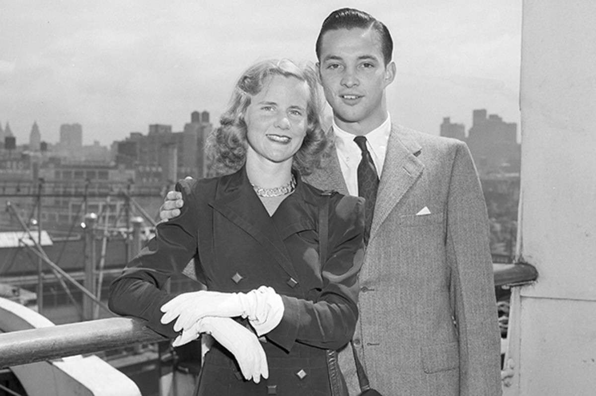 Martha Firestone and William Clay Ford, days before their wedding in 1947.
