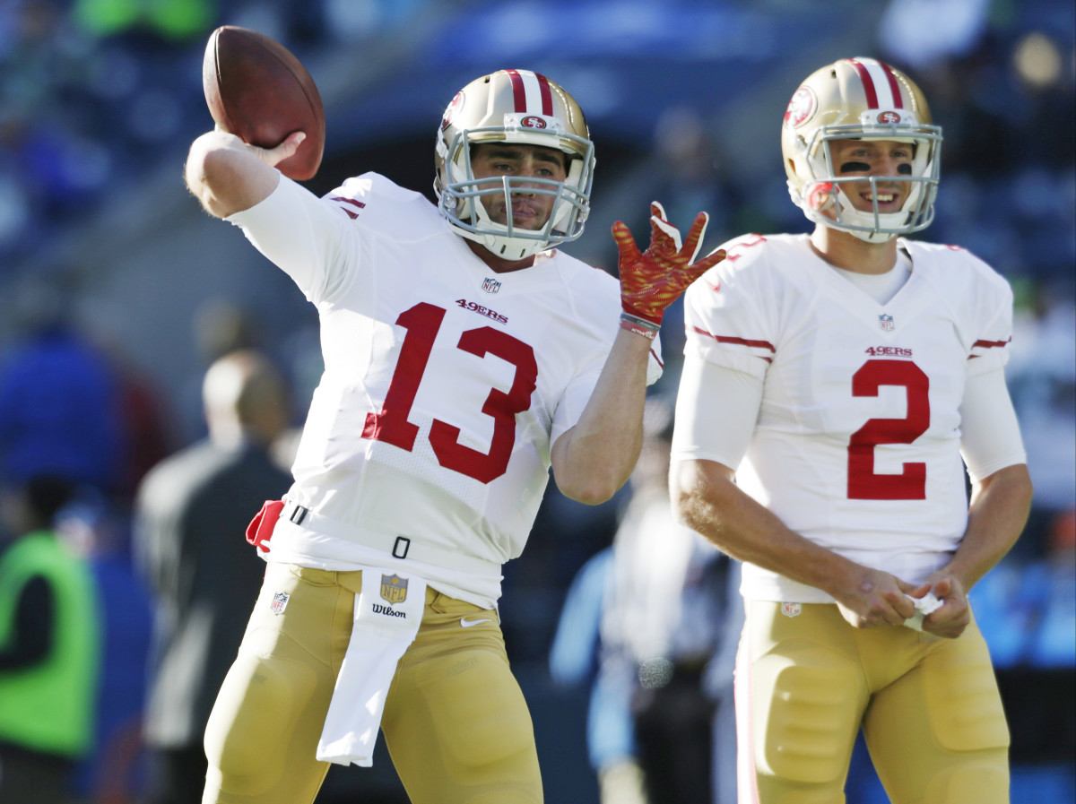 Rookie 49ers QB Dylan Thompson prepares in case he's needed Sports