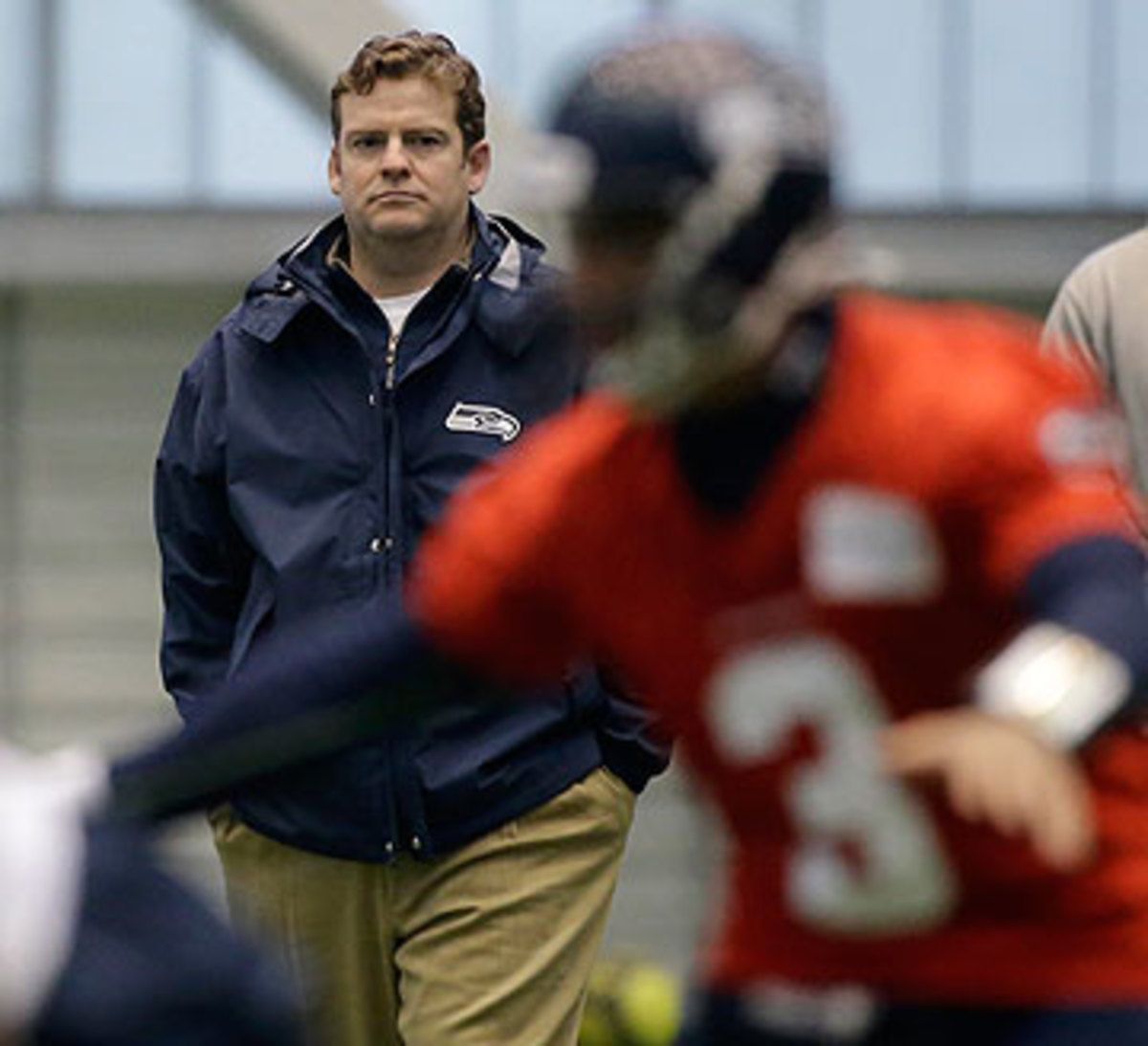 Seattle GM John Schneider (Ted S. Warren/AP)