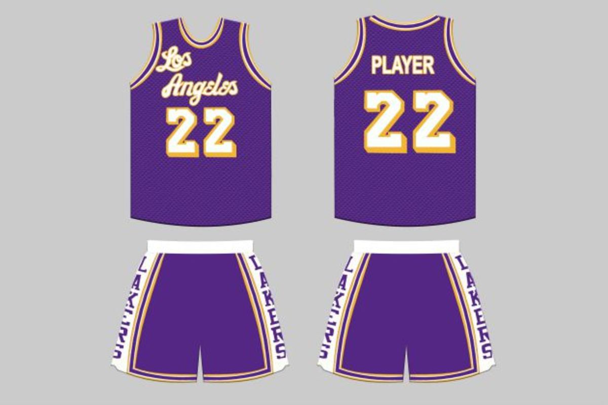 Los Angeles Lakers Vintage-Inspired NBA Apparel, Where to get