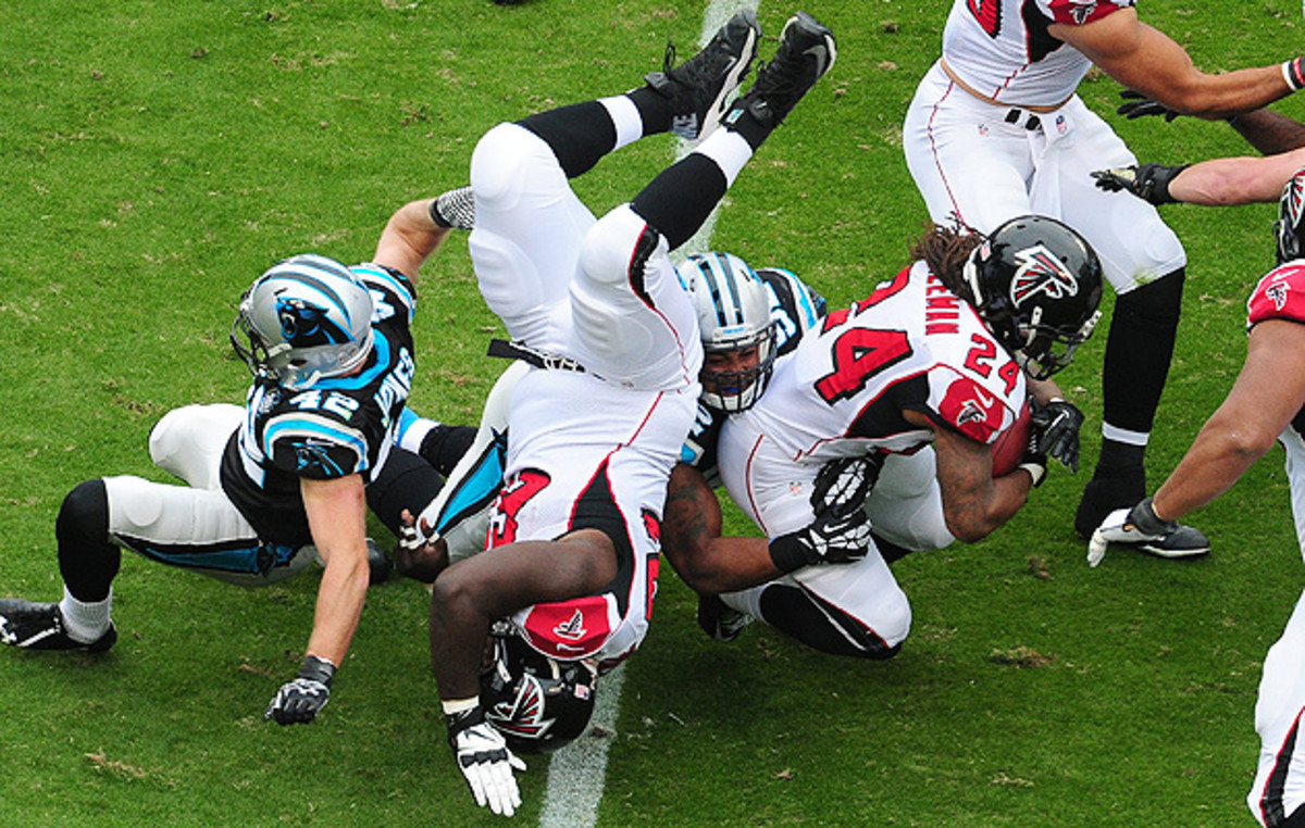 The Falcons had the division title within reach in 2014 but struggled to get their rushing attack off the ground.