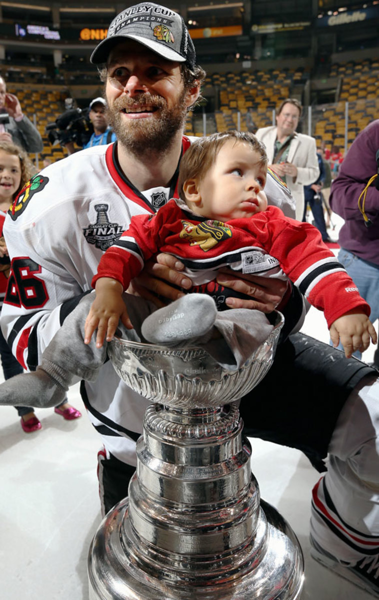 These Blackhawks' babies in the Stanley Cup are impossibly cute