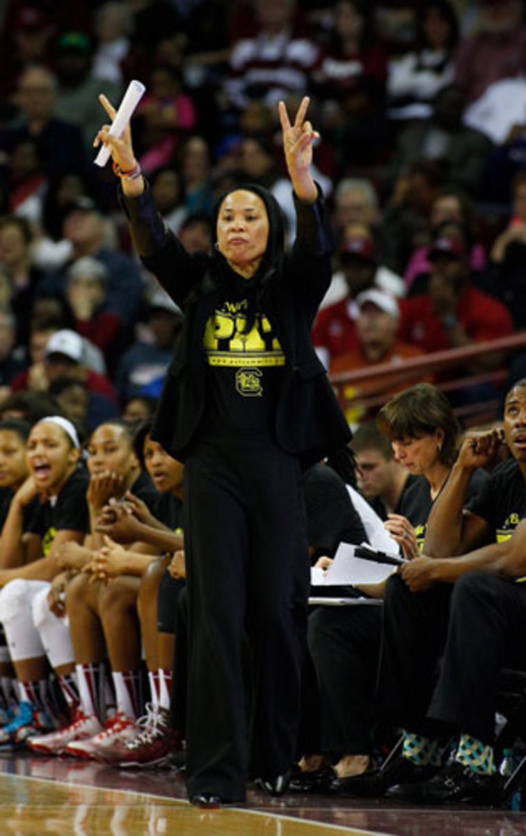 Coach Dawn Staley has led South Carolina to its first No. 1 ranking.