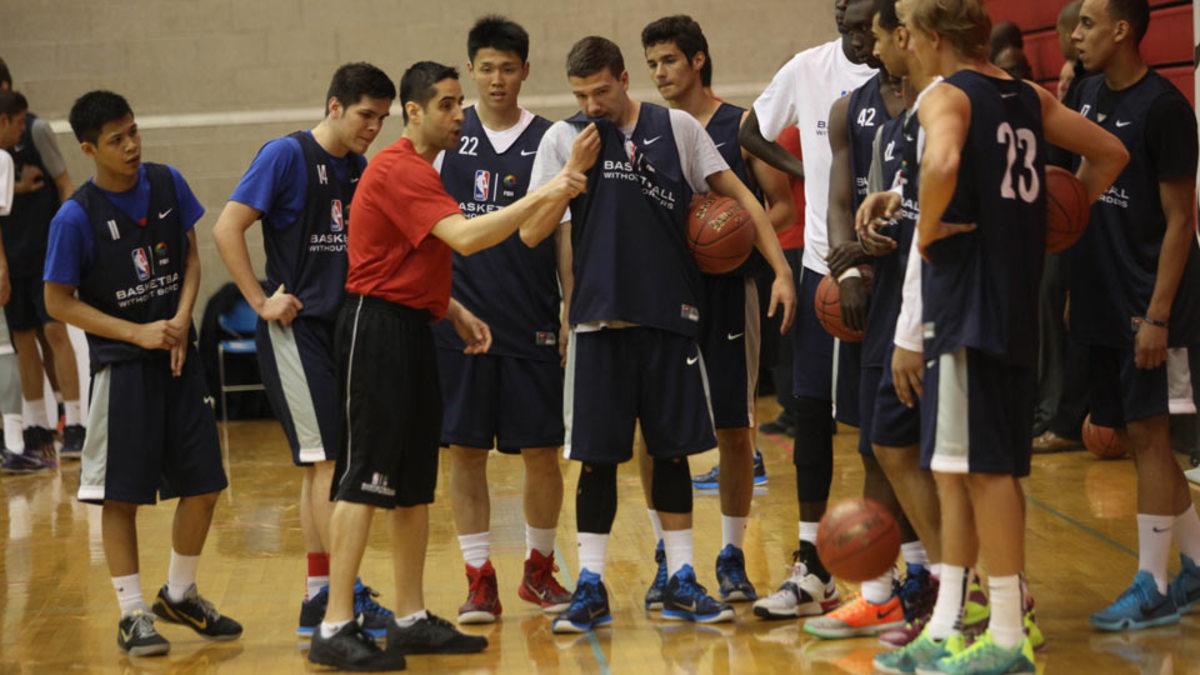 NBA's AllStar edition of Basketball Without Borders Sports Illustrated