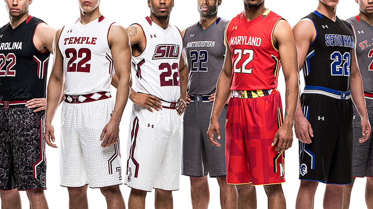 Under Armour reveals new highly patterned hoops uniforms - Sports