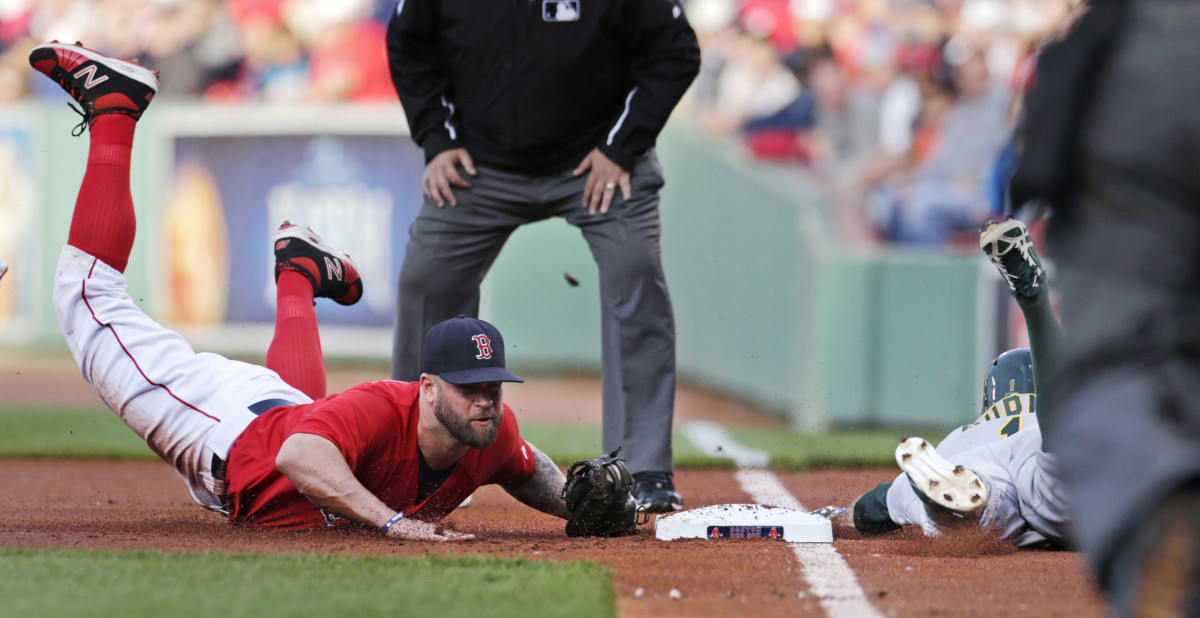 Ambidextrous A's pitcher makes debut in Red Sox's win Sports Illustrated