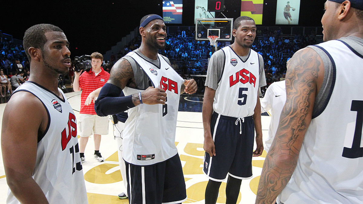 USA Basketball: Men's Roster For 2012 Olympics Includes Kobe Bryant, Kevin  Durant 