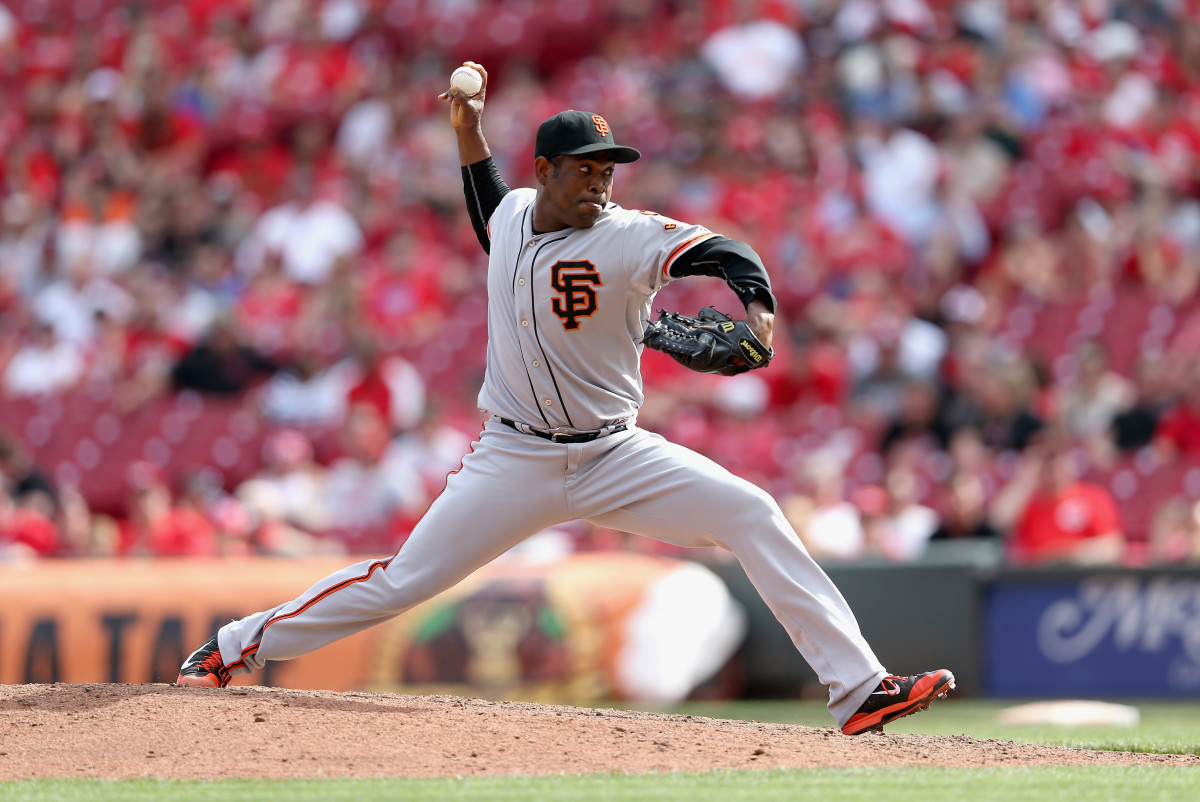 SF Giants P Santiago Casilla throws immaculate inning - Sports Illustrated