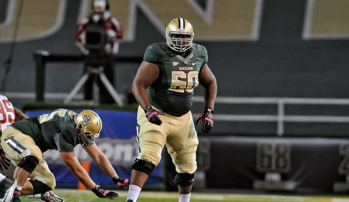 390pound guard LaQuan McGowan scores 'biggest' Baylor touchdown of the