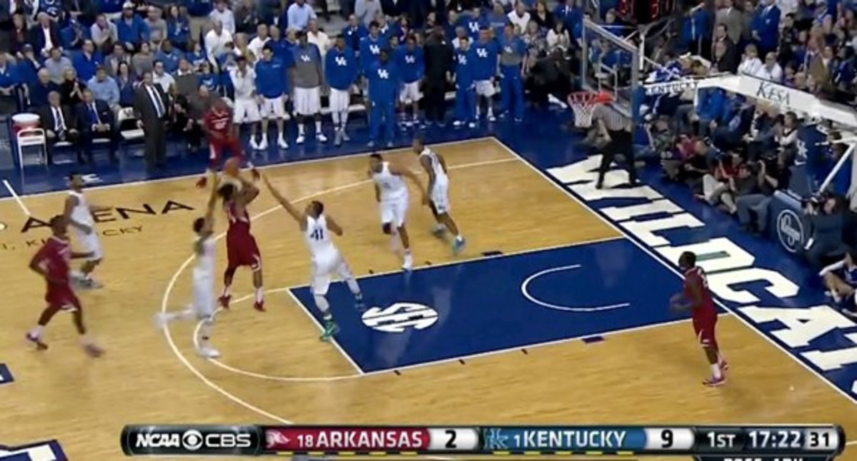 Willie Cauley-Stein Kentucky Arkansas