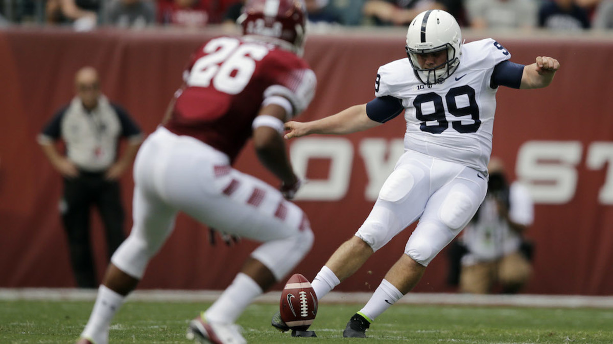 Penn State football Kicker Joey Julius is 5'10", 259 pounds Sports