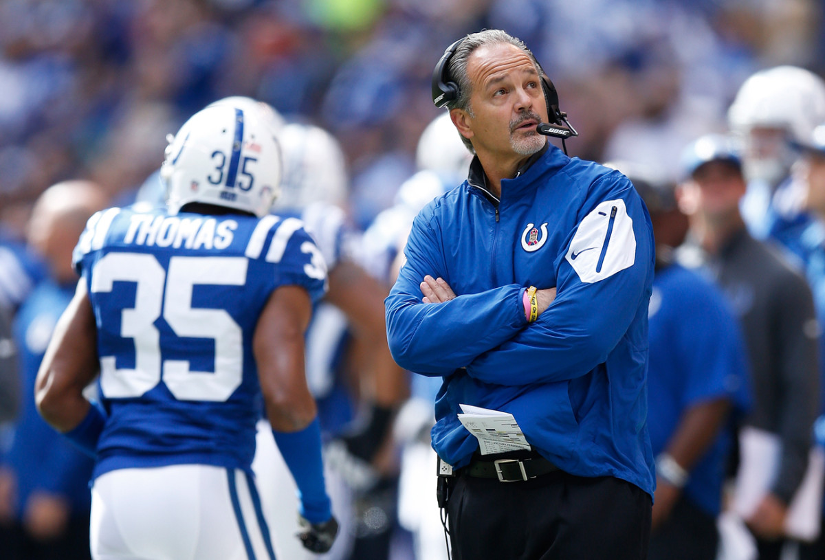 Pagano’s Colts lead the AFC South at 3-4; those three wins have come against the other division teams, which are a combined 5-15.  