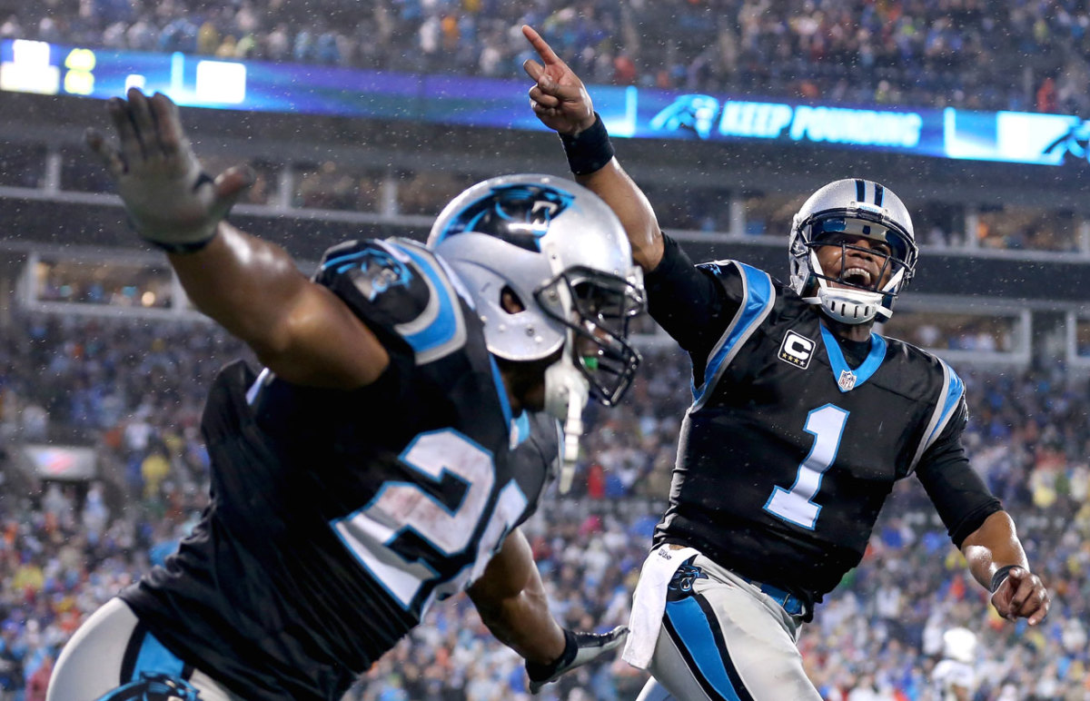 Cam Newton and the Panthers left it late against Indy but reached 7-0 for the first time in franchise history.
