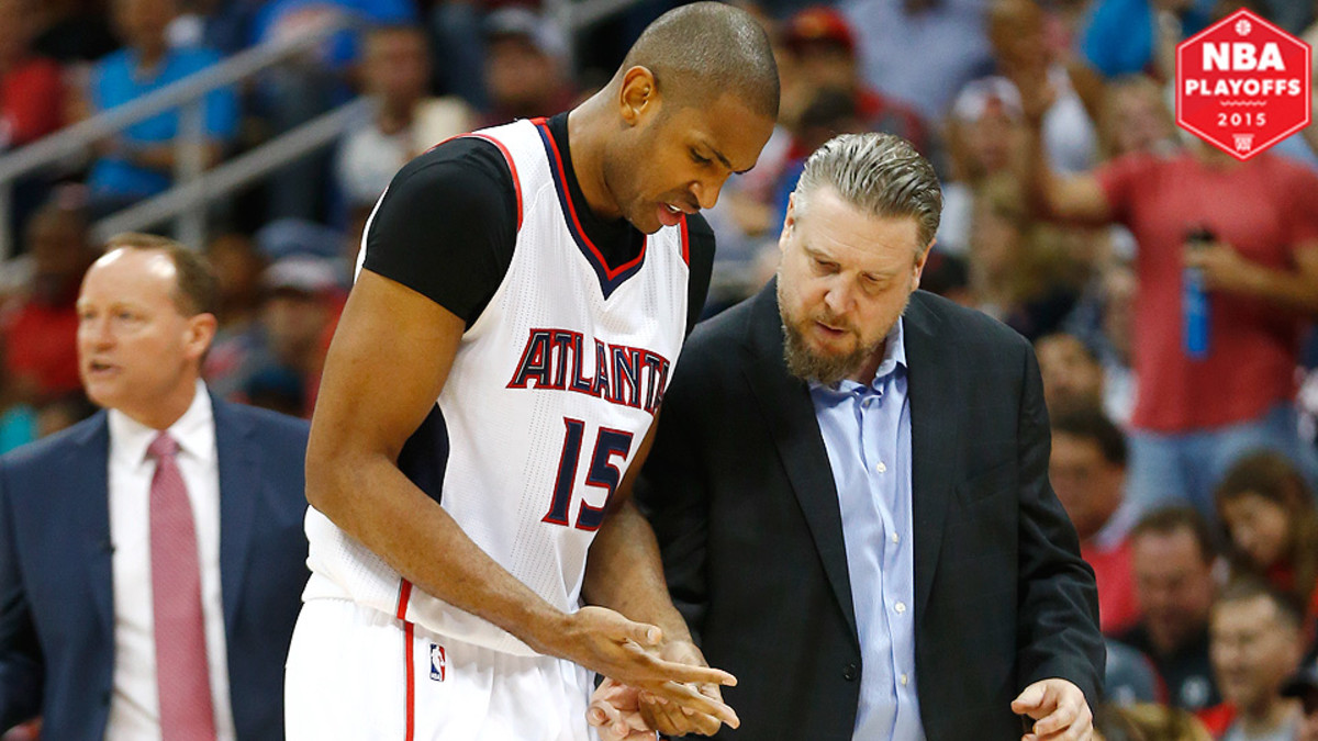 Hawks beat Nets Al Horford injury scare exposes fragilty of their